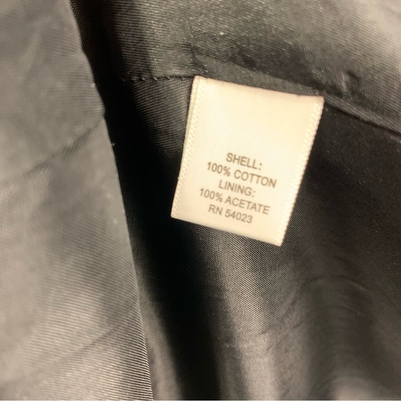 Banana Republic sz 4 Dark Grey Flannel Button Front Kilt Skirt Knee Length - Picture 6 of 7